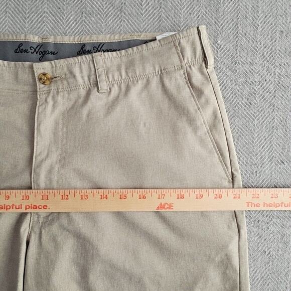 Ben Hogan Performance Golf Shorts Men's Size 36 Blue Moisture Wicking Stretch - Picture 7 of 11